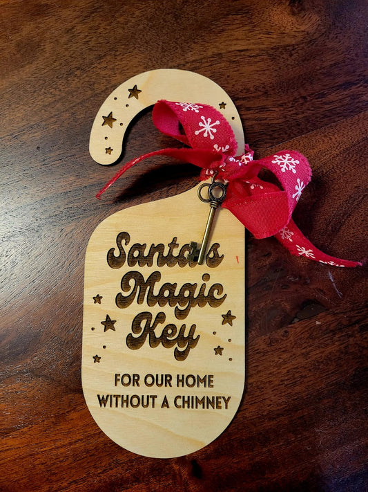 Santa's Magic Key Door Hanger