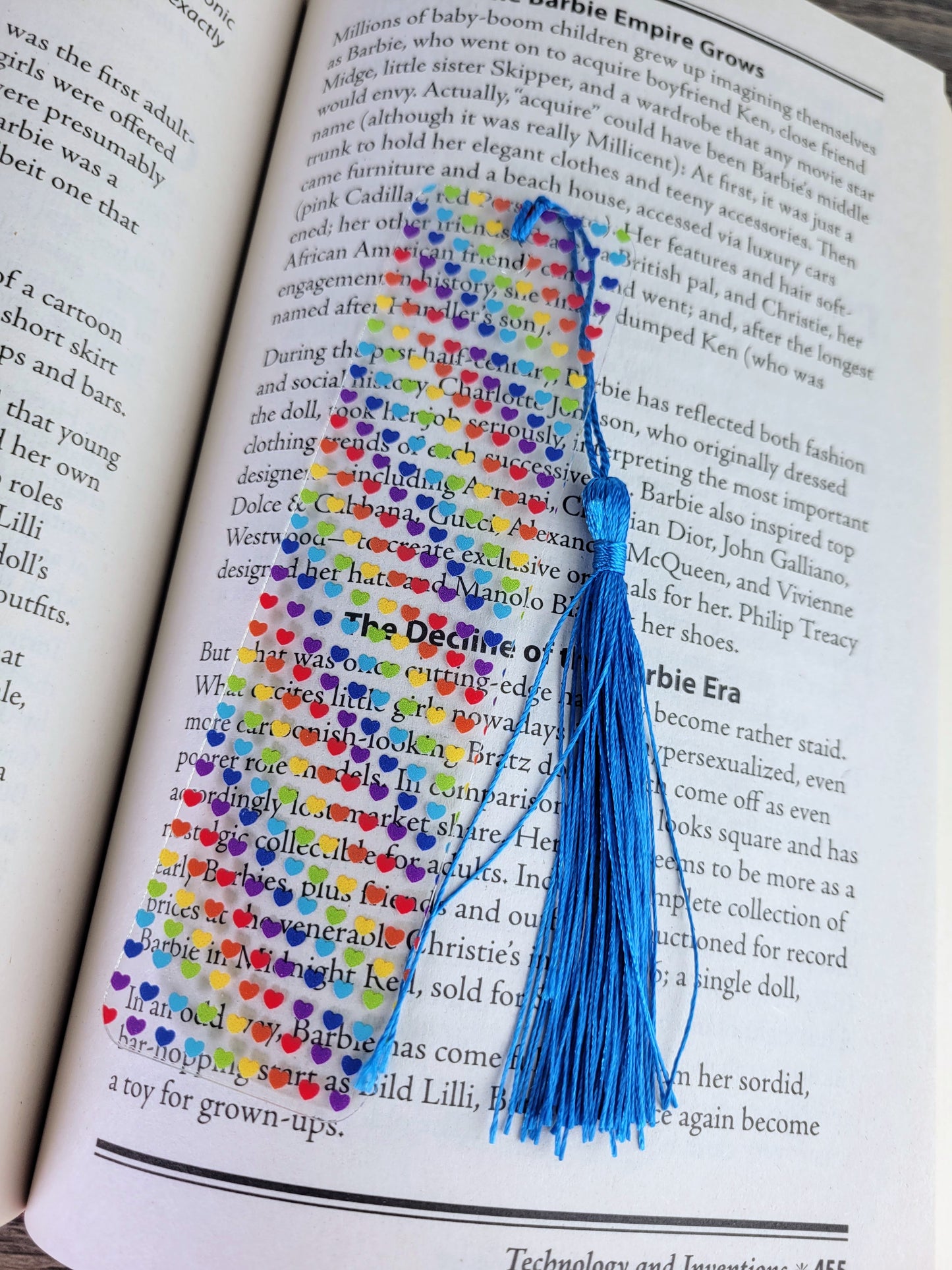 Flex Patterned Bookmark