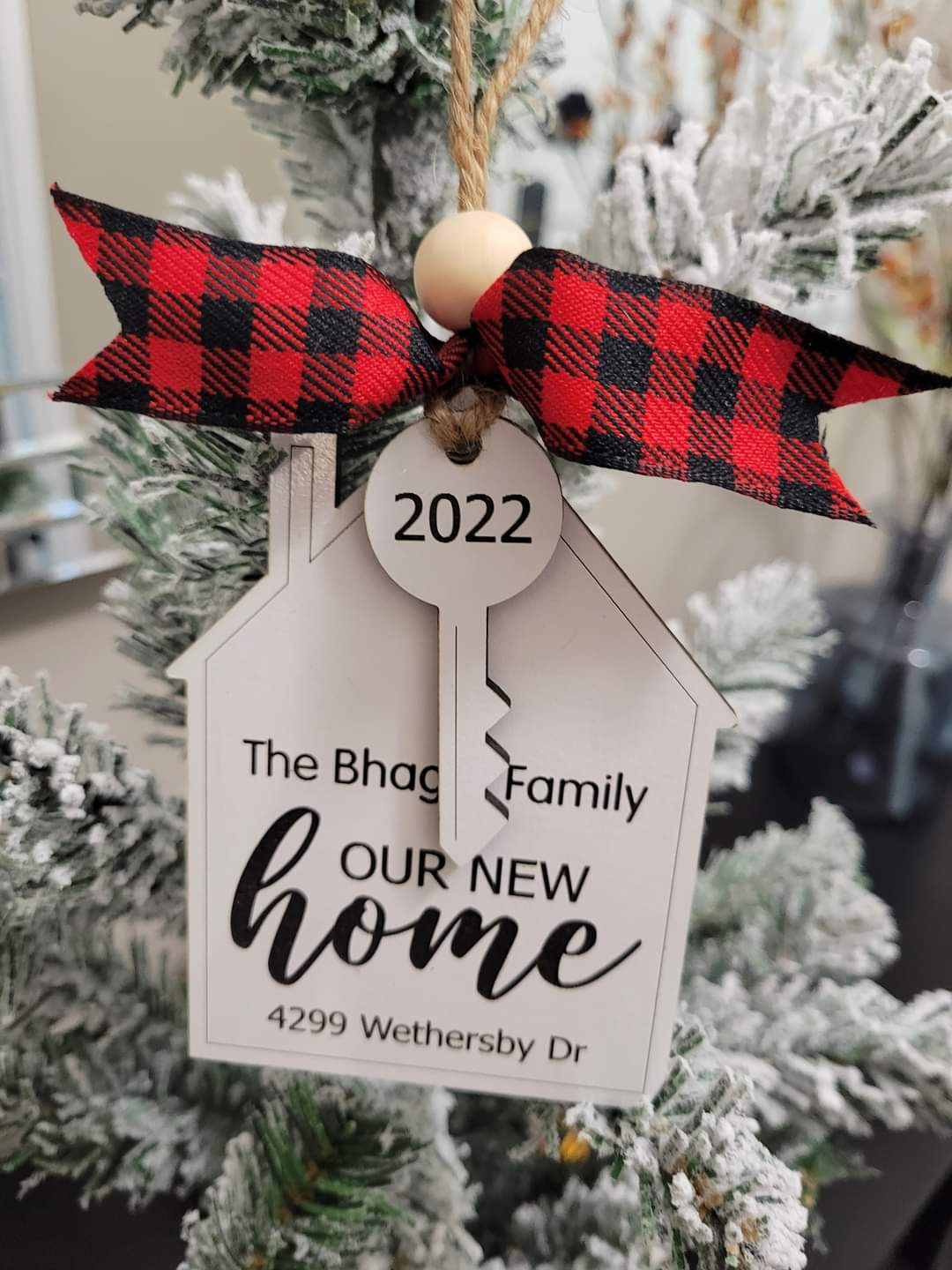 New Home Owner Custom Ornament