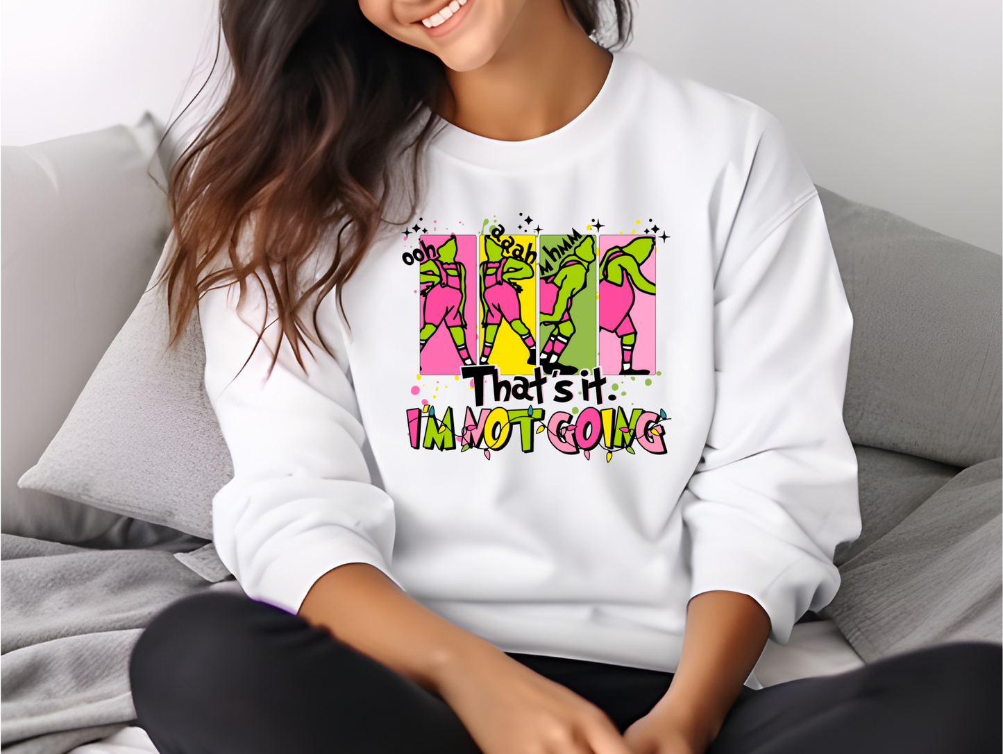 Christmas Sweatshirt Sublimated Pick your Design